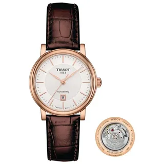 TISSOT Carson Automatik Braun 30 mm T1222073603100
