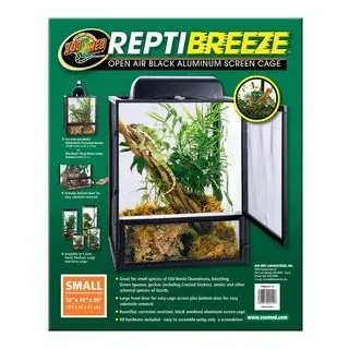 Zoo Med Reptibreeze Freiluft Aluminium Gaze Terrarium