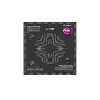 sallys Backmatte ¦ schwarz ¦ Silikon ¦ Maße (cm): B: 60