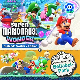 Super Mario Bros. Wonder – Nintendo Switch 2 Edition + Gemeinsam im Bellabel-Park Upgrade Pack