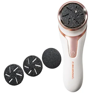 Grundig Elektrischer Hornhautentferner Hornhautentferner Fußpflege Hornhaut, Absaugfunktion,wiederaufladbar,wasserdicht