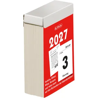Herlitz Abreißkalender Gr.3 55x80mm 2027