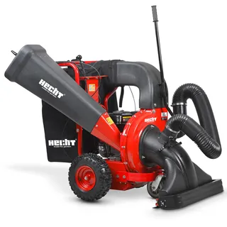 Abfallsauger und Laubhäcksler HECHT 8574 | Bis zu 5 cm starkes Holz | 4,1 kW / 5,57 PS | Saug- und Häckslerfunktion | 120 Liter Fangkorbvolumen | HECHT