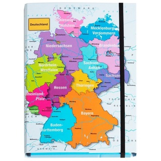 Pagna Heftbox 4,0 cm Deutschlandkarte