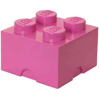 LEGO Aufbewahrungsbox LEGO Storage Brick 25 x 18 cm 4-tlg. pink