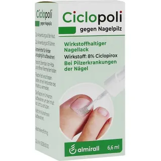 Almirall Hermal GmbH Ciclopoli gegen Nagelpilz 6,6 ml