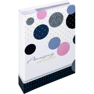 walther design Walther Memo ME-488-L Amazing Memories 10x15cm blau f. 300 Fotos