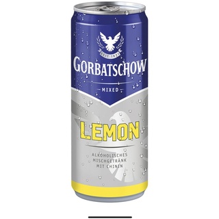 Gorbatschow Wodka & Lemon Dose 10% 0,33l