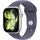 GPS 46mm Silver Aluminium Sport Band purple fog S/M