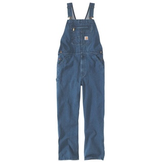 CARHARTT Loose Fit Denim Bib Overall blau, W40/L34