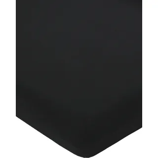 schlafgut Pure Baumwolle 90 x 190 - 100 x 220 cm off black
