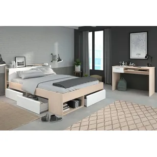 Parisot Schlafzimmer-Set Most 61" Akazie-Weiß