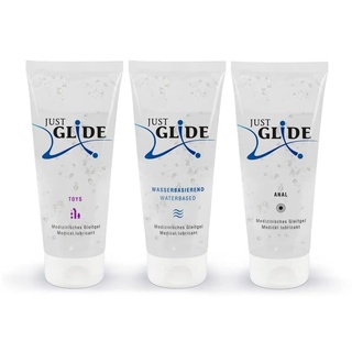 Just Glide Gleitgel-Set 600ml (3x 200ml)