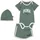 Minicats Class Baby-Set mit Beanie 30 green moon 62