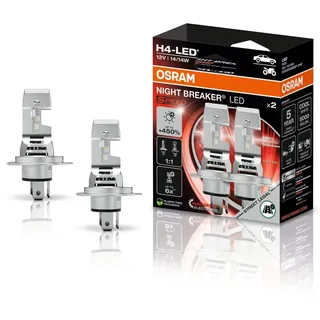 Osram Night Breaker LED Speed H4 450 2 St.