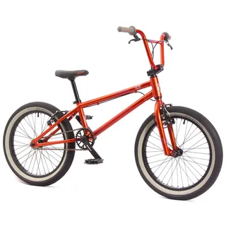 KHE BMX Fahrrad Kinder Alu COSMIC AL 20 Zoll 10,6kg schwarz|orange NO SIZE