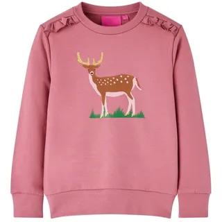 vidaXL Kinder-Sweatshirt Himbeerrosa 92