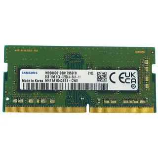 SpotMarket M471A1K43EB1-CWE 8 GB DDR4 3200 MHz PC4-25600 1,2 V 1Rx8 260-Pin SODIMM Laptop RAM Memory Module