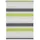90 x 220 cm grün/grau/weiß