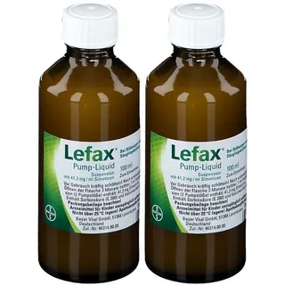 Lefax Pump-Liquid x2 2x100 ml Pumplösung