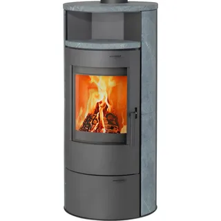 THERMIA Kaminofen München V3 Speckstein gussgrau 7 kW