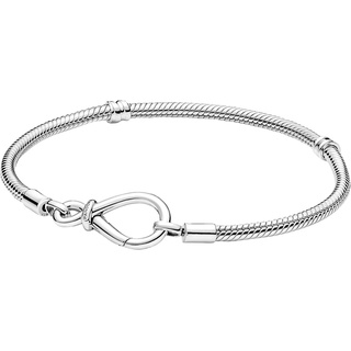 Pandora Moments Armband Silber mit Unendlichkeits Verschluss 590792C00 590792C00-20 cm