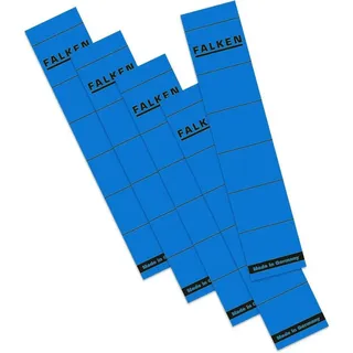 Falken Rückenschilder 11286853, blau, 36 x 190mm, selbstklebend 10 Stück