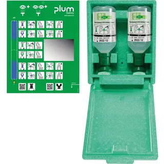 Plum Augenspülstation in Wandbox