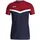 Poloshirt 901 marine/chili rot L