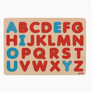 GOKI Gollnest&Kiesel Alphabetpuzzle nach Art Montessori