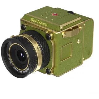 Vintage Retro Digitalkamera, 54MP 4K Kompaktkamera mit Autofokus Leichtes für Mini Design 17.3x12x7.2cm ABS Gehäuse für Anfänger und Liebhaber(Green)