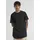 Shaped Long Tee schwarz M