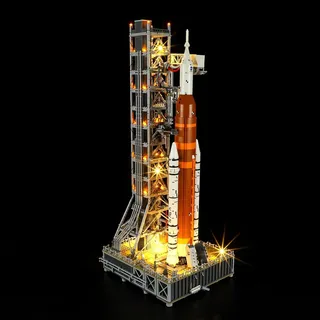 BRIKSMAX Led Licht Für Lego NASA Artemis Startrampe 10341 - Compatible with Icon