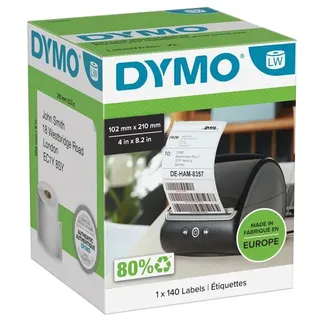 Dymo LabelWriter ORIGINAL DHL-Versandetiketten 102x210mm, 1 Rolle mit 140 Etiketten | permanent klebend, 2166659