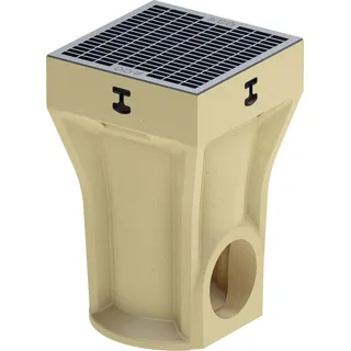 ACO Self Punktablauf Standardpoint Polymerbeton 25 x 25 x 40 cm