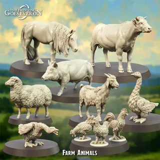 Farm Animals aus Rise of the Honk von The Printing Goes Ever On