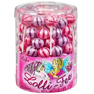 lollis Küfa Lolli Fee leckere Lutscher mit Fruchtgeschmack 100 Stück 1600 g