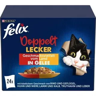 FELIX Doppelt Lecker Geschmacksvielfalt vom Land 24 x 85 g