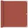 90 x 500 cm Terracotta-Rot Polyethylen