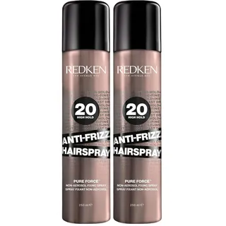 Redken | Aerosolfreies Haarspray gegen Frizz für alle Haartypen, Langanhaltend & schnelltrocknend, Anti-Feuchtigkeit, Anti-Frizz Haarspray, 1 x 250 ml (Packung mit 2)
