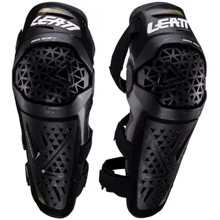 Leatt Dual Axis Pro Knie- und Schienbeinprotektoren Schwarz L/XL