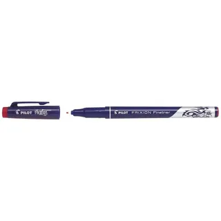 Pilot Pen Pilot Fineliner FriXion - 0,45 mm, rot,