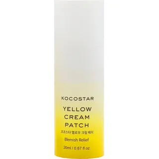 Kocostar Yellow Cream Patch – ultradünne Blemish-Creme mit Sulfur & Salicylat 20 ml Tagescreme