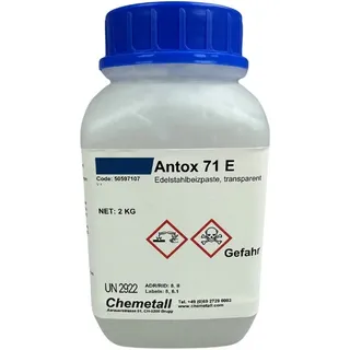 ANTOX Edelstahl-Beizpaste 71E, in 2 kg Dose