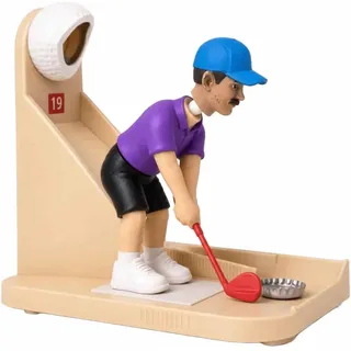 Automatischer Flaschenöffner mit Golf-Thema, Flaschenöffner mit Golfball-Thema, Golf-Swing-Cap-Launcher, Bierflaschenöffner, Bierflaschen-Cap-Launcher und -Sammler, neuartiges Barwerkzeug (1pc)