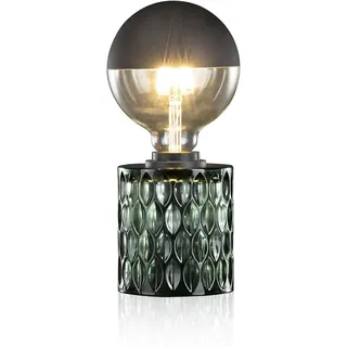 Pauleen Crystal Magic Tischleuchte max. 20W Tischlampe für E27 Grün 230V Glas