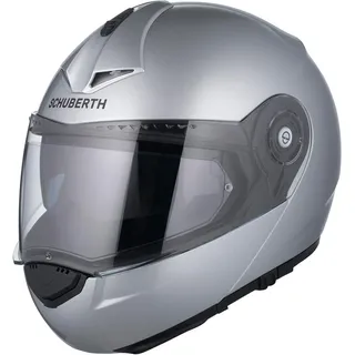 Schuberth C3 Pro Silver Helm, silber, Größe S für Männer