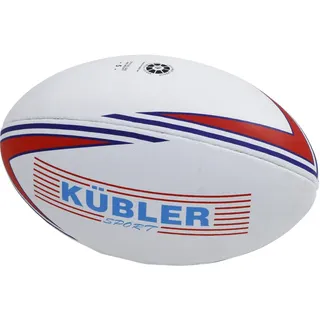 Kübler Sport® Rugbyball OFFICIAL - Weiß