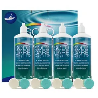 Solo Care Aqua (4x360ml) - flacher Behälter
