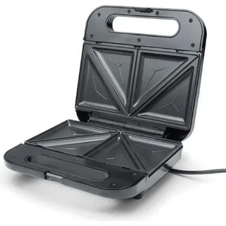 KORONA XXL Sandwichmaker Antihaftbeschichtung, Überhitzungsschutz, Automatische Temperaturanpassung, Kontrollleuchte Schwarz